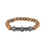 Armbnd til mnd Police PEAGB2211236 Rustfrit stl 19 cm #1