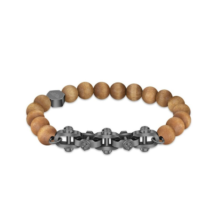 Armbnd til mnd Police PEAGB2211236 Rustfrit stl 19 cm #1