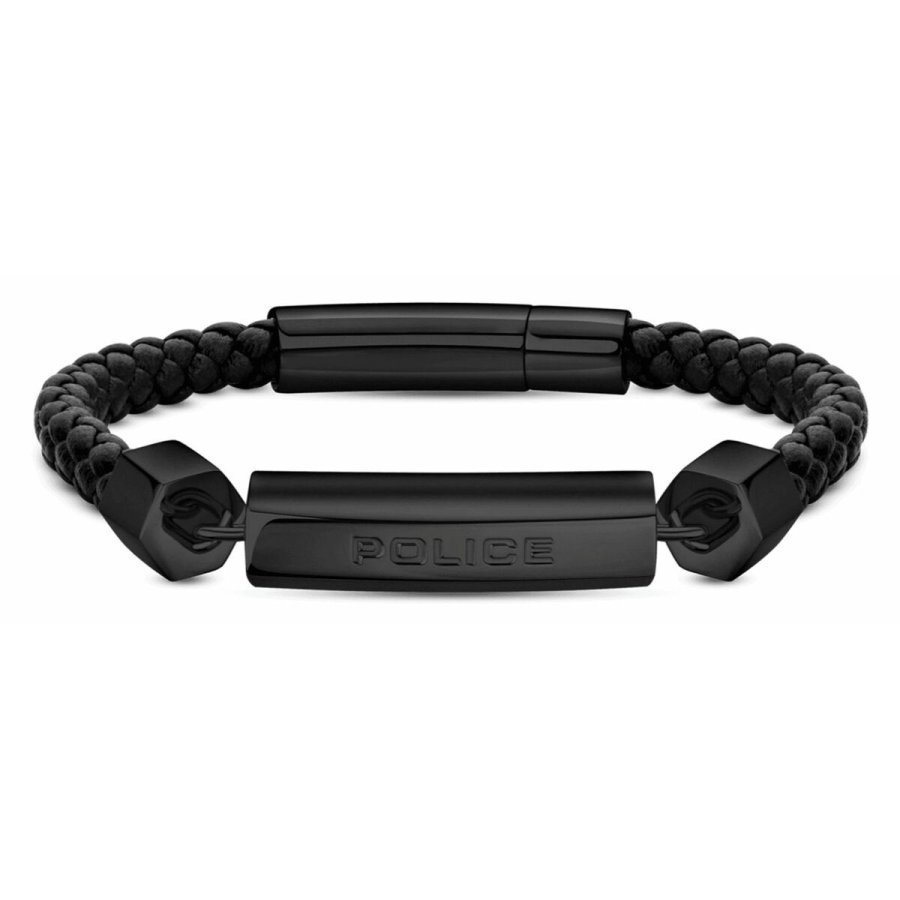 Armbnd til mnd Police PEAGB2214927 Lder 19 cm #1