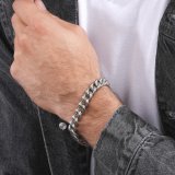 Armbnd til mnd Police PEAGB0032301 Slvfarvet #4
