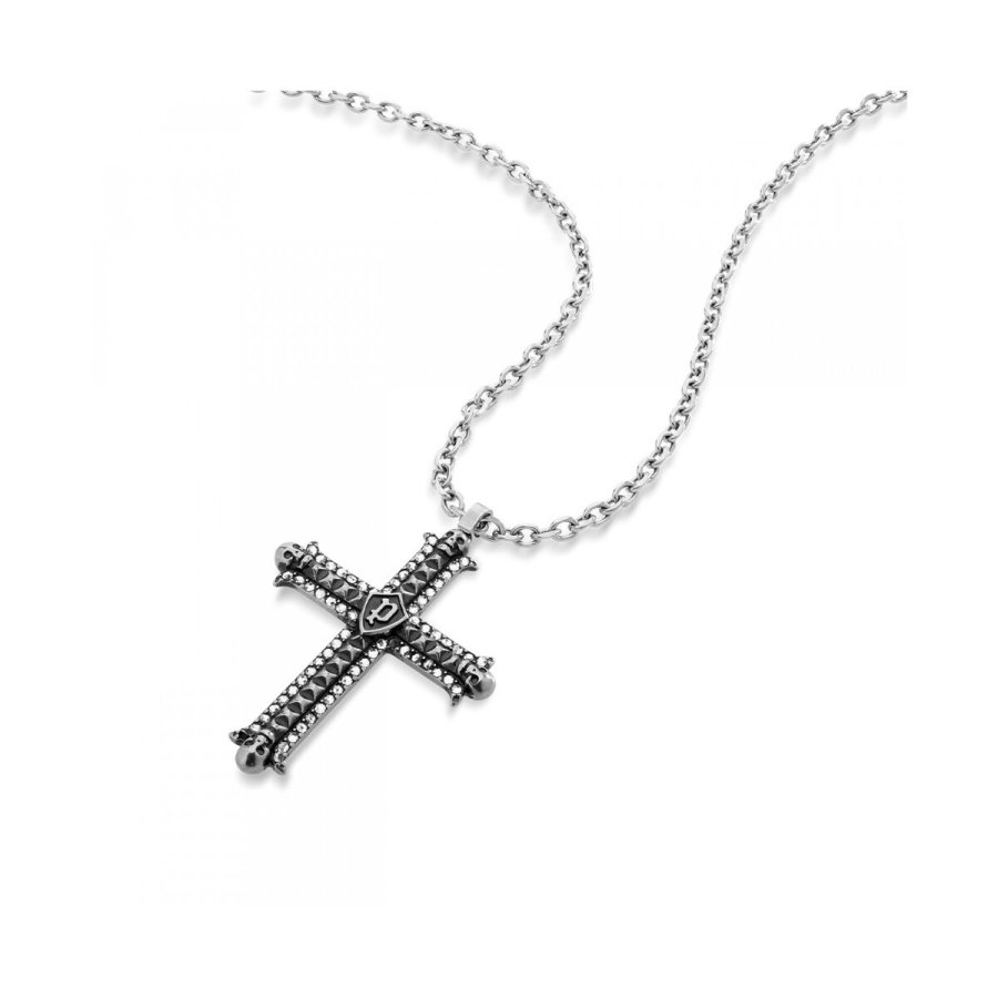 Halskde til mnd Police PEAGN0033702 Slvfarvet #3