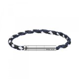 Armbnd til mnd Police PEAGB0039803 Rustfrit stl Sort #1