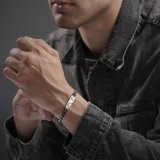 Armbnd til mnd Police PEAGB0041201 Slvfarvet #4