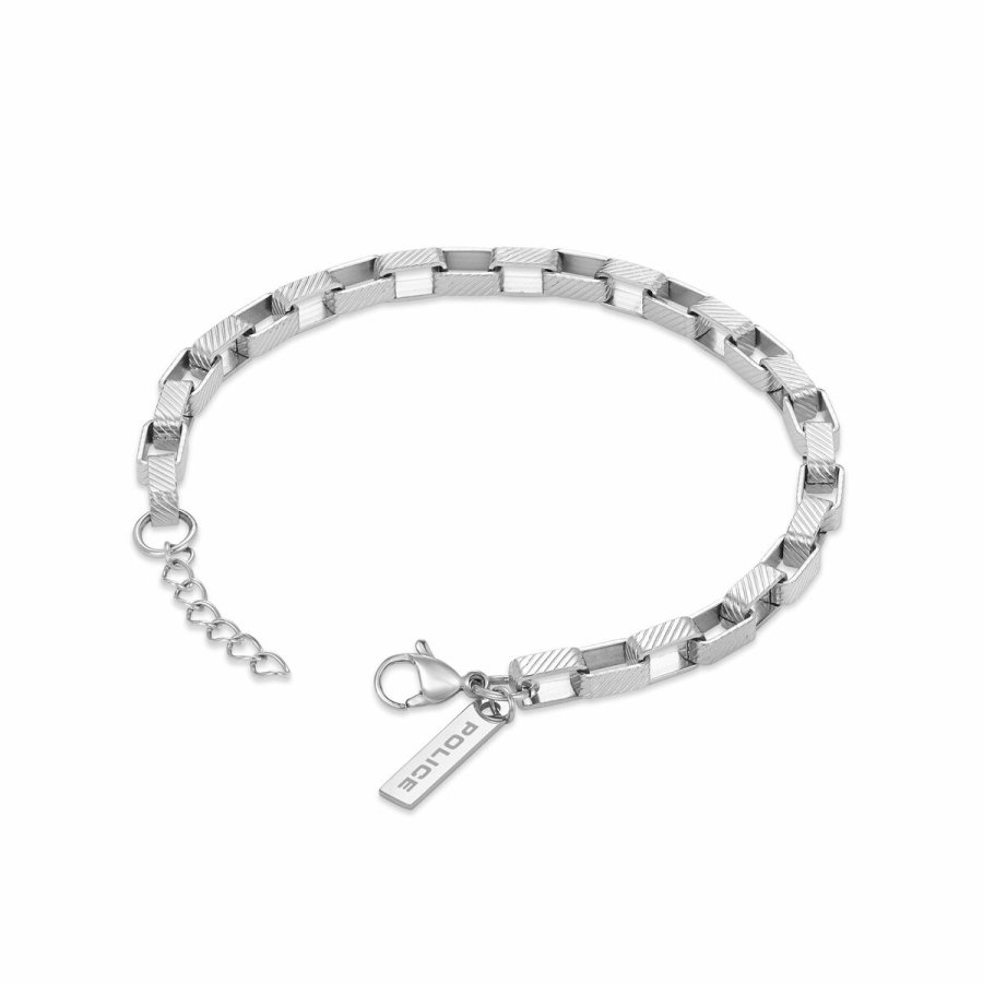 Armbnd til mnd Police PEAGB0041801 Rustfrit stl #7