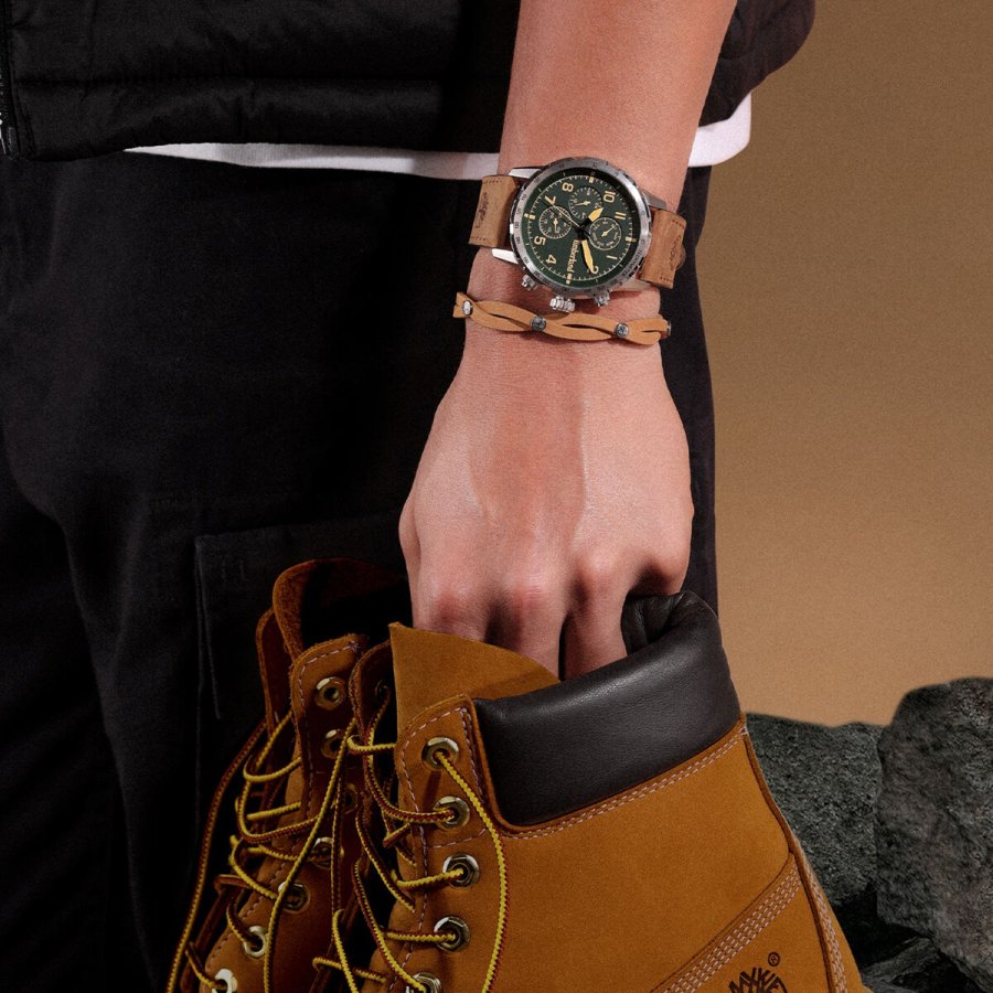 Armbnd til mnd Timberland TDAGB0002601 Okker #2