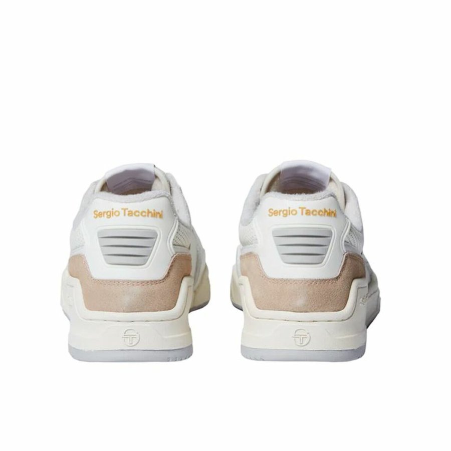 Herre sneakers Sergio Tacchini Prime Shot Da Ultra Hvid #4