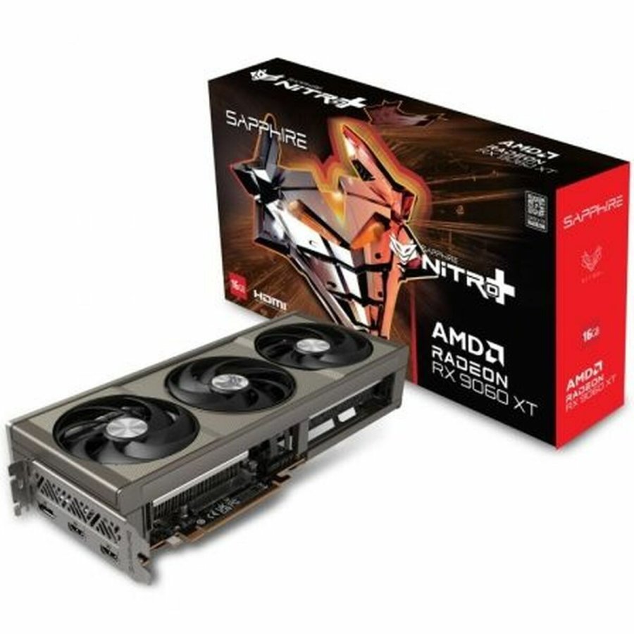 Grafikkort Sapphire NITRO+ AMD RADEON RX 9060 XT GAMING OC RADEON RX 9060 XT 8 GB 16 GB GDDR6 #1