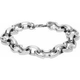 Armbnd til mnd Police PJ23834BSS-01-S Rustfrit stl 20 cm #1
