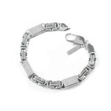 Armbnd til mnd Police PJ.24654BSS01-S Rustfrit stl 18 cm #1