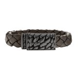 Armbnd til mnd Police S14AHW03B Lder 19 cm #1