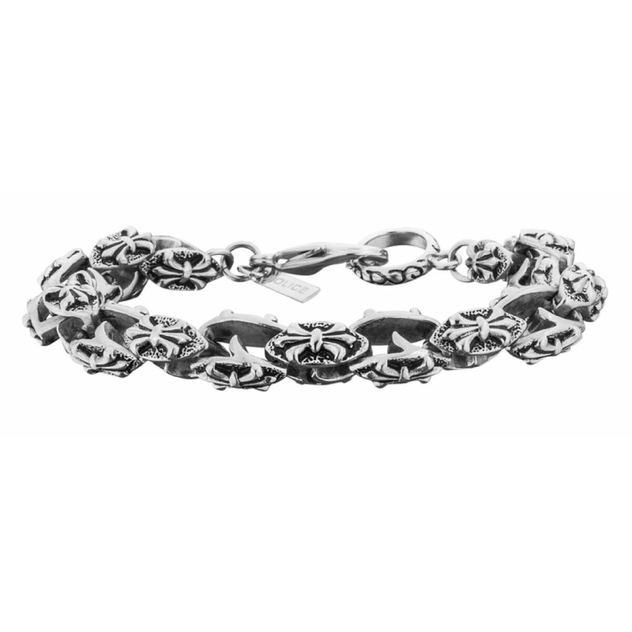 Armbnd til mnd Police S14AHX04B Rustfrit stl 25 cm #1