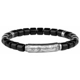 Armbnd til mnd Police PJ26352BSSB.01 Harpiks 19 cm #1