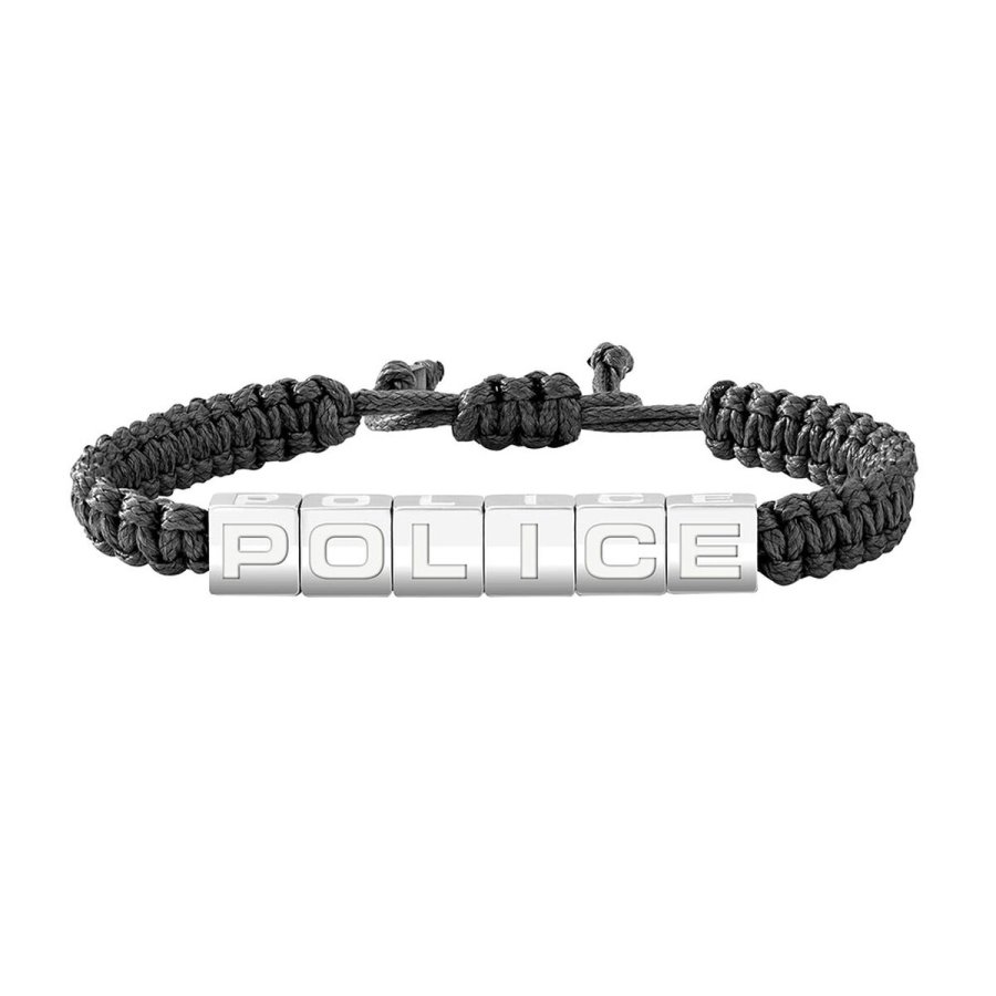Armbnd til mnd Police PJ26453BSB.01 Nylon 19 cm #1