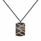 Halskde til mnd Police PJ26485PSBR.01 50 + 20 cm #1