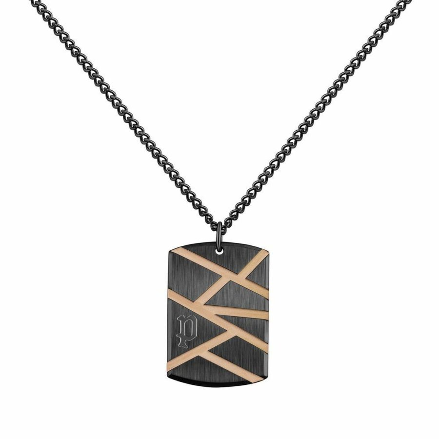 Halskde til mnd Police PJ26485PSBR.01 50 + 20 cm #1