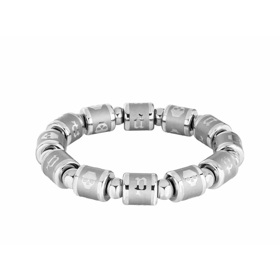 Armbnd til mnd Police PJ26562BSS.01 Rustfrit stl 19 cm #1