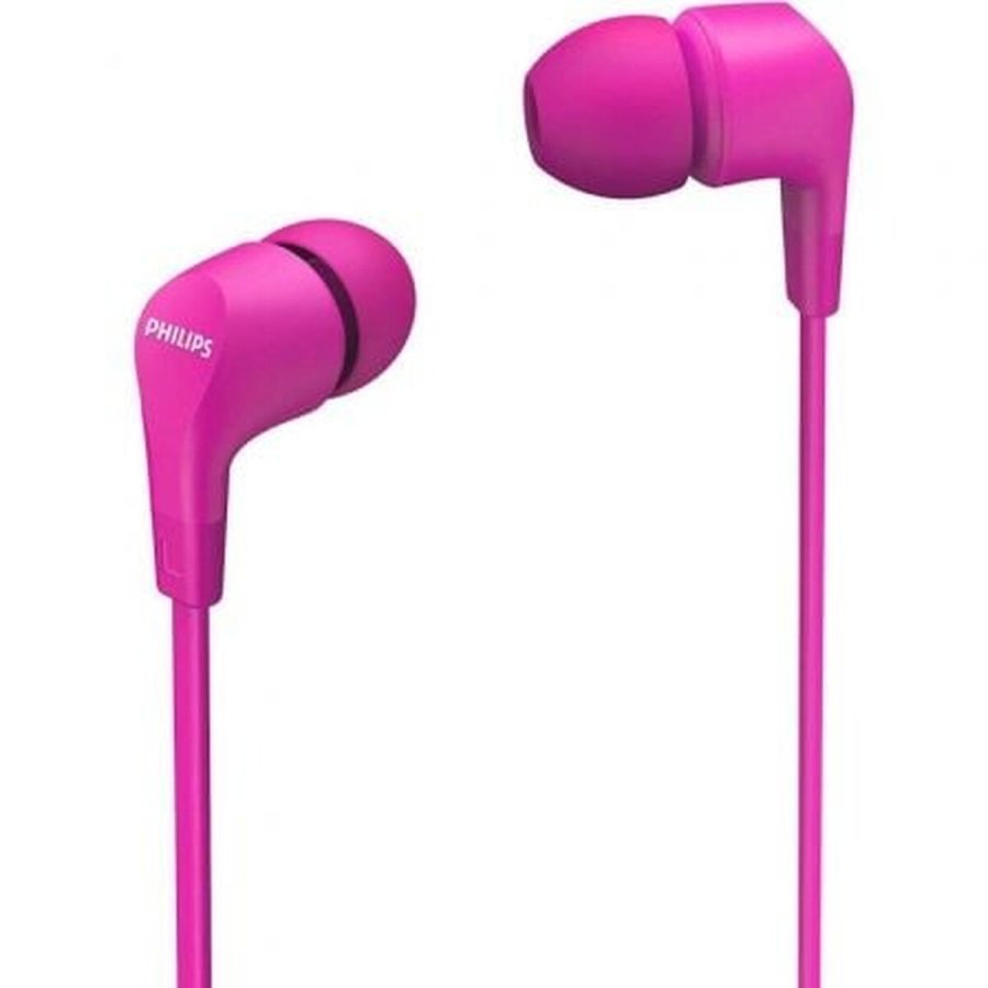 Hovedtelefoner Philips TAE1105PK/00 Pink Silikone #1