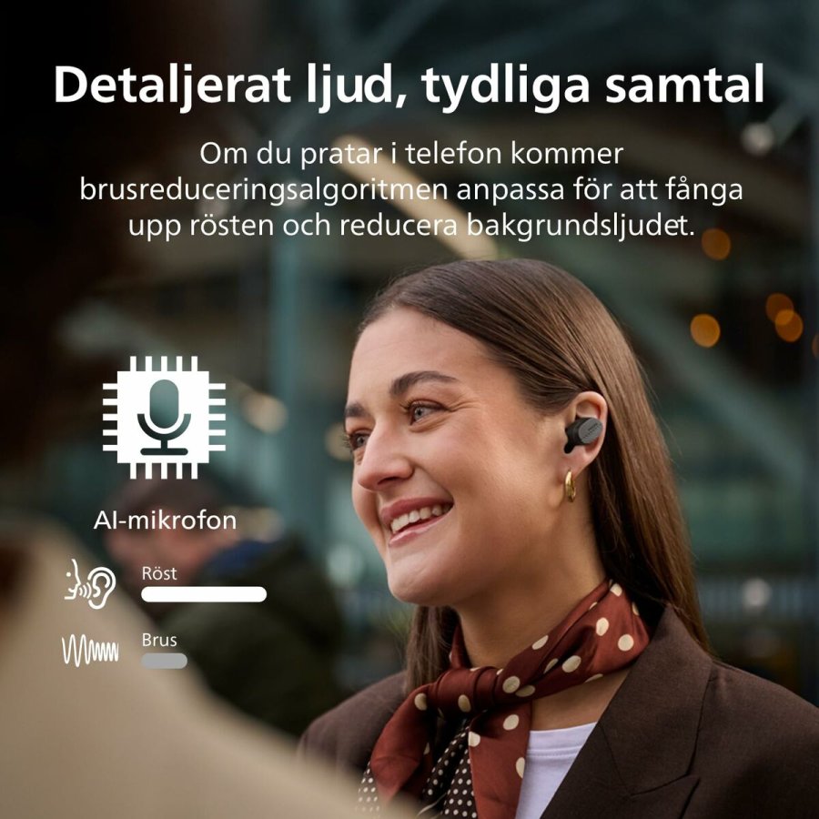 Hovedtelefoner Philips TAT5000BK/00 Sort #7