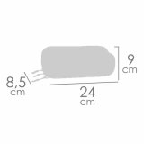 Tredobbelt Penalhus Decuevas Niza 24 x 9 x 8,5 cm #4