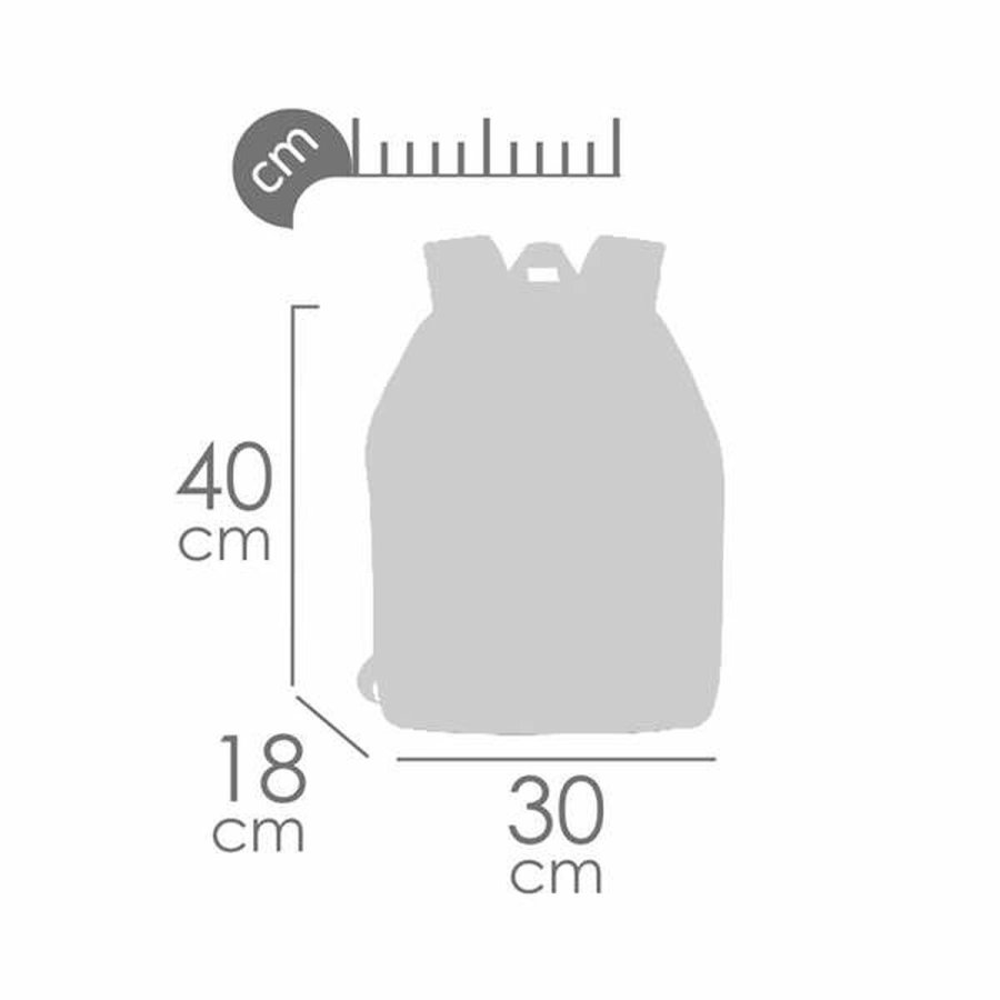 Skoletaske Decuevas 40 x 30 x 18 cm Pink #7