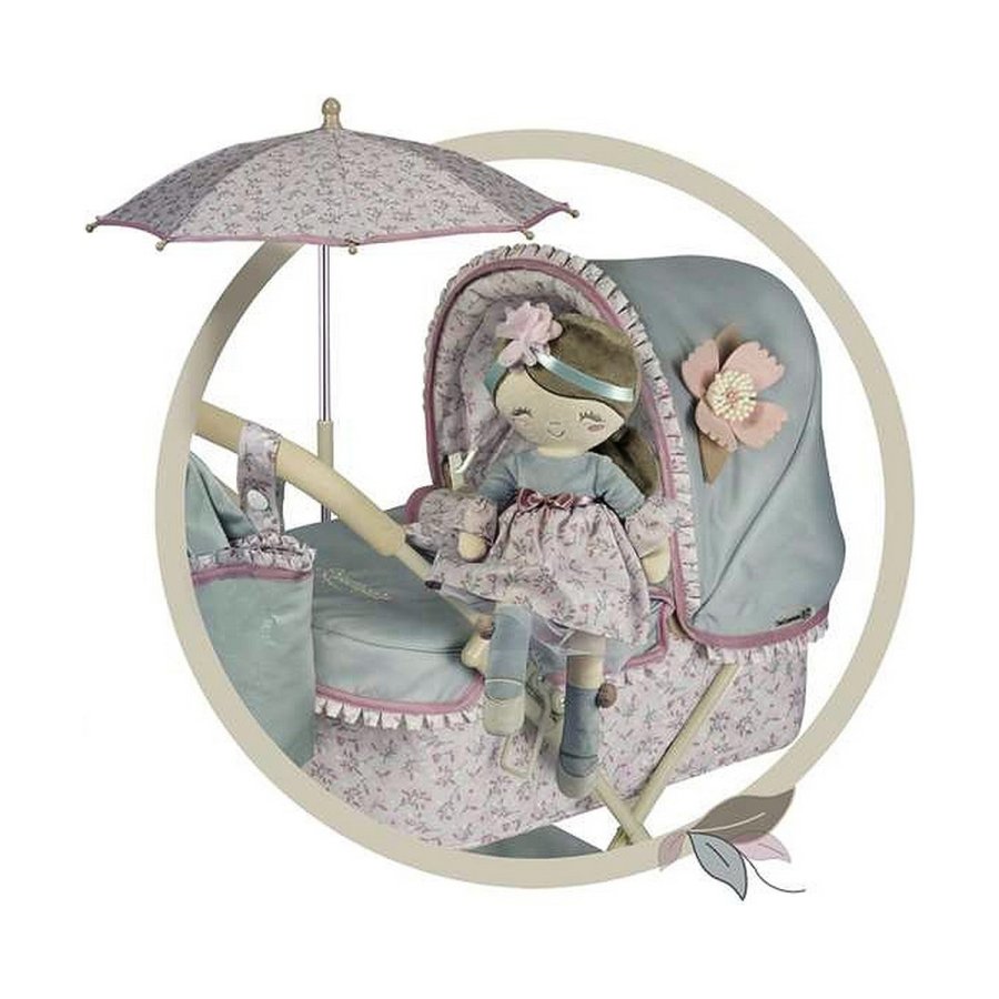 Kludedukke Decuevas Provenza ske der forvandles til en vugge 36 cm Bamse #5