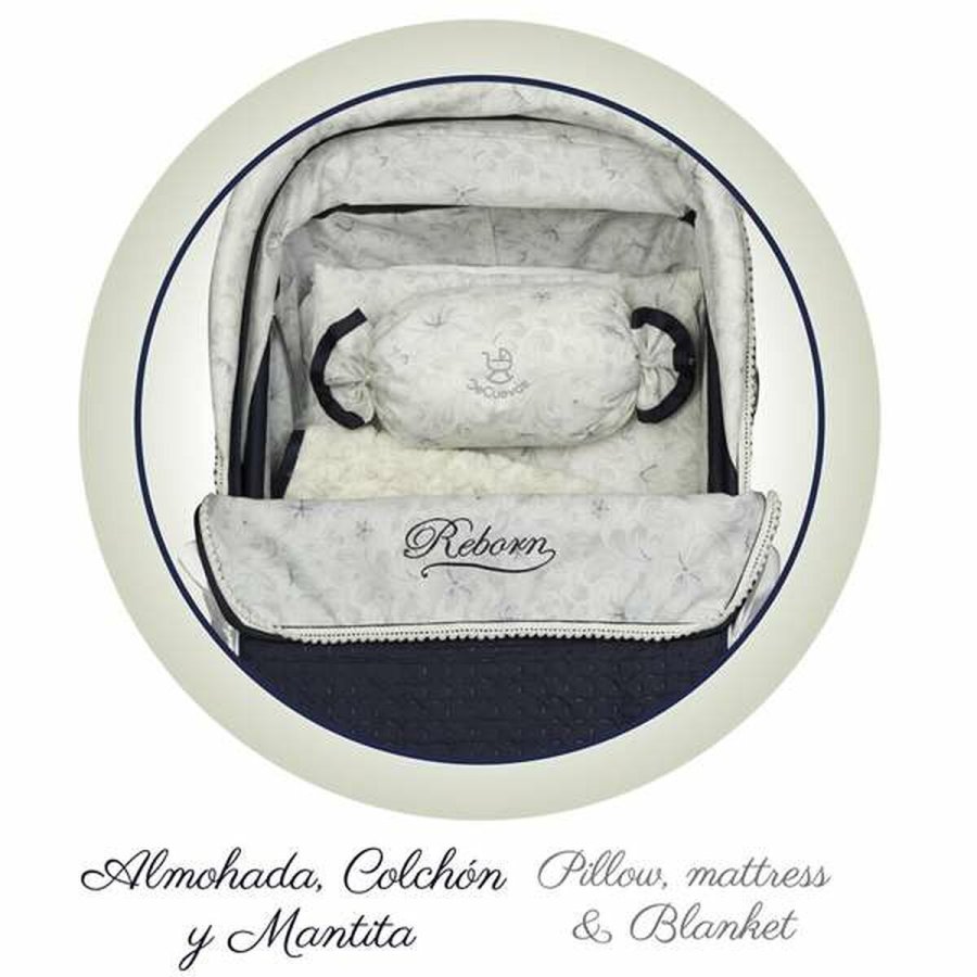 Lille Barnevogn til Dukker Decuevas Vintage 40 x 90 x 90 cm #5