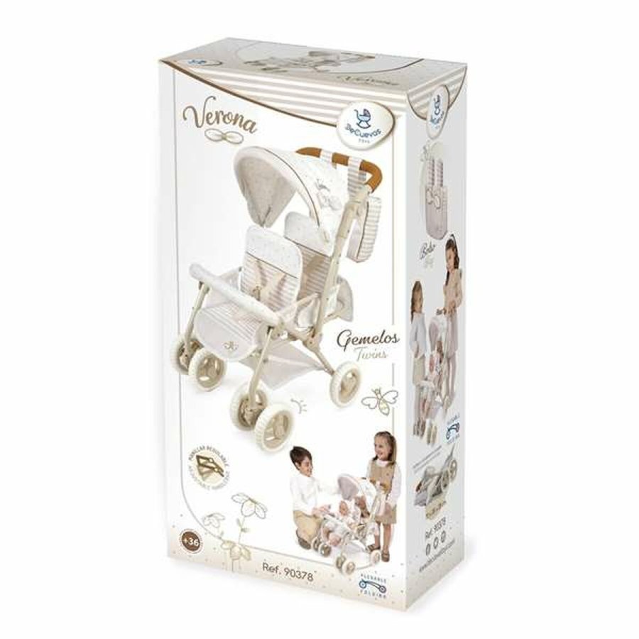 Lille Barnevogn til Dukker Decuevas Verona Venskabsby #7