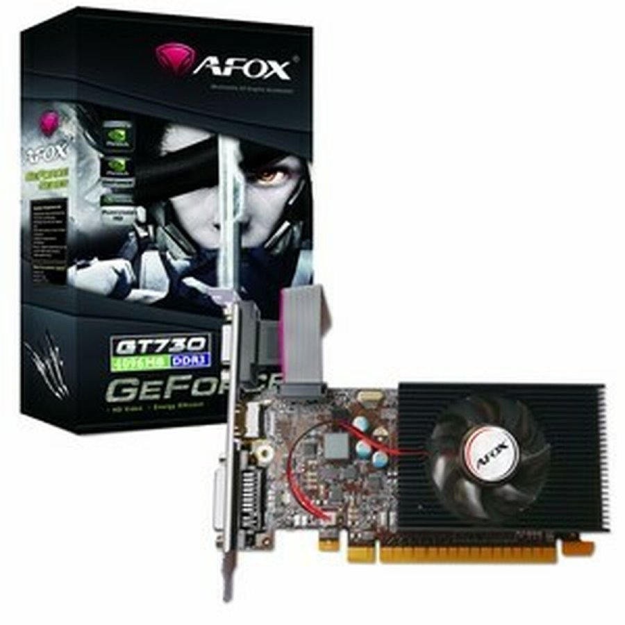 Grafikkort Afox AF730-4096D3L5 4 GB RAM NVIDIA GeForce GT 730 #1