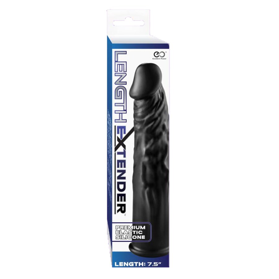 Penis cover NMC Length extender Sort  4,6 cm #7