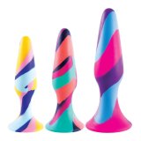 Anal plug NMC Multifarvet (12,7 cm) #1