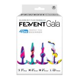 Anal plug NMC Multifarvet 4 Dele #4