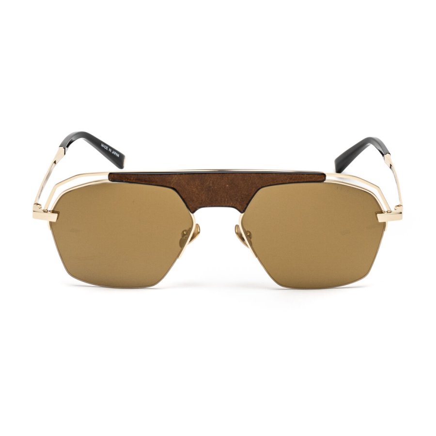 Solbriller til mnd Belstaff MAXFORD-DORADO-TAN-W Gylden  57 mm #2