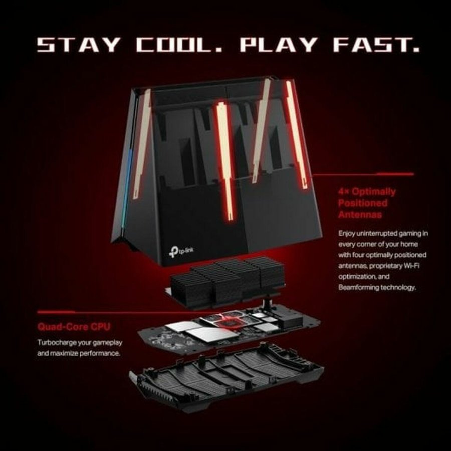 Router TP-Link ARCHER GXE75 RJ45 Ethernet LAN #6