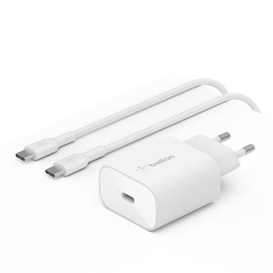 Vgoplader + USB-C kabel Belkin Hvid 25 W (6 enheder) #2