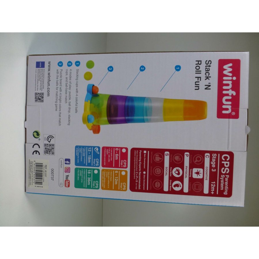 Stabelklodser Winfun 4 enheder 23 x 61 x 23 cm #5