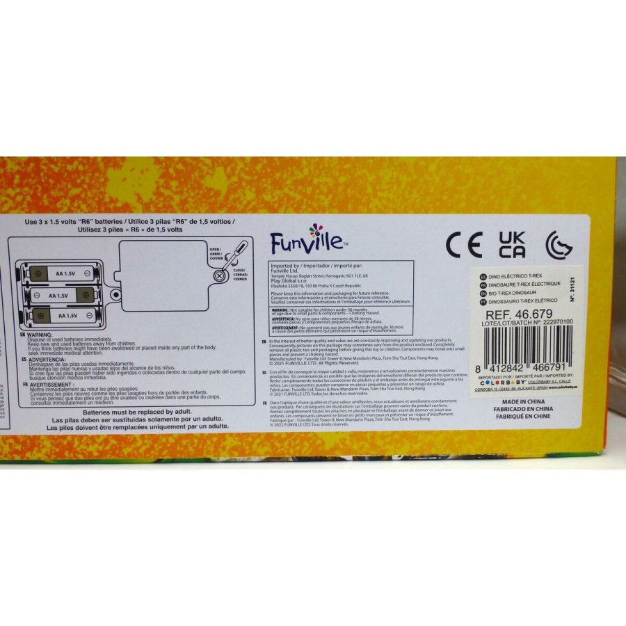 Dinosaur Funville T-Rex 2 enheder 45 x 28 x 15 cm #5