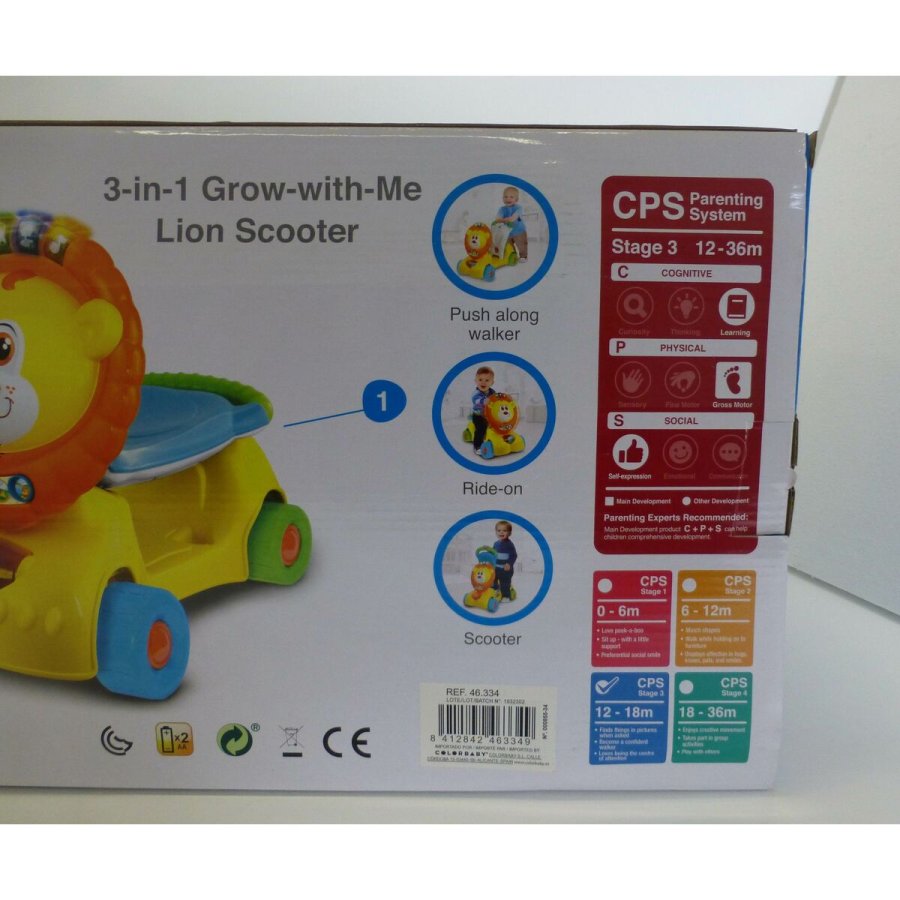 G Vogne Winfun Lve Lys Lyd 57 x 42 x 26 cm (2 enheder) #7