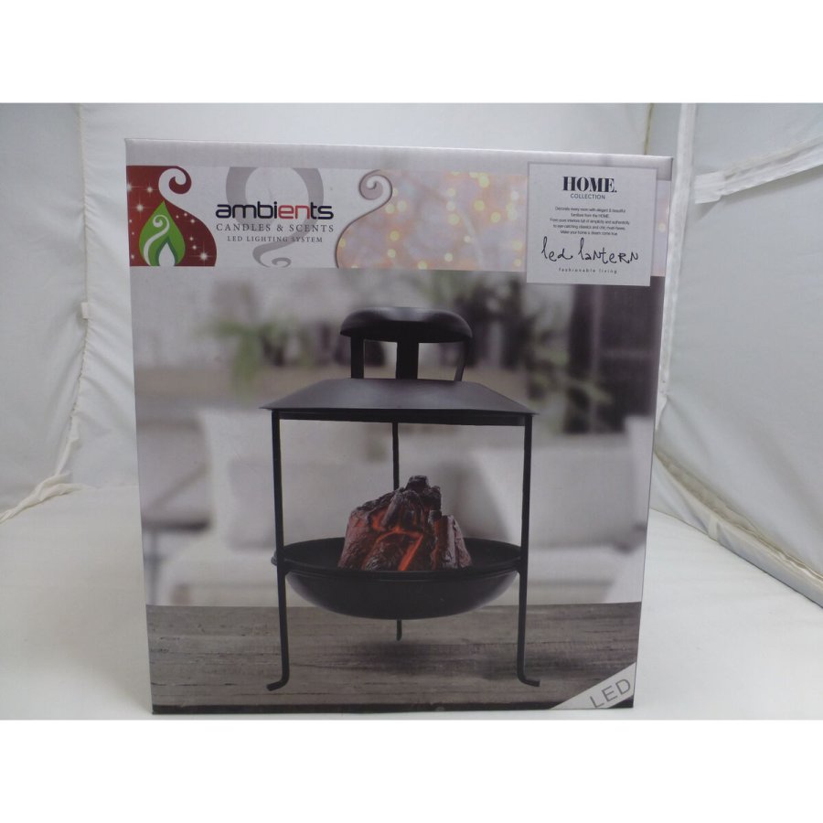 Varmebkken Ambients LED Lys Trkul Dekorativ 22 x 30 x 22 cm (2 enheder) #13