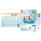 Oppustelig Pool til Brn Intex Bl Cirkulr 790 L 188 x 46 x 188 cm (3 enheder) #29
