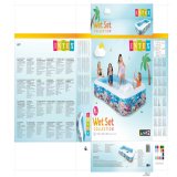 Oppustelig Pool til Brn Intex Tropisk 1020 L 305 x 56 x 183 cm (2 enheder) #36