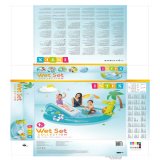 Oppustelig Pool til B�rn Intex Legeplads Krokodrille 201 x 84 x 17 cm (3 enheder) #5