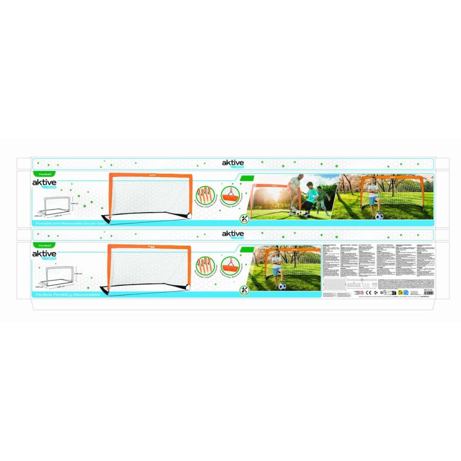 Fodboldml Aktive 200 x 100 x 100 cm (2 enheder) #11