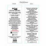 Sammenklappelig lounger-campingstol Aktive Bl� 62 x 62 x 117 cm Foldevogn Markise (2 enheder) #6