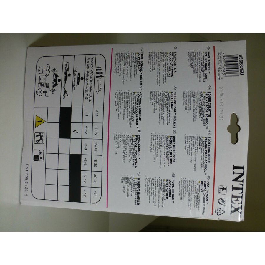 Baby flyder Intex Gul 79 x 23 x 79 cm (12 enheder) #36
