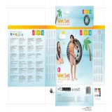 Oppusteligt hjul Intex 114 x 114 cm (6 enheder) #5