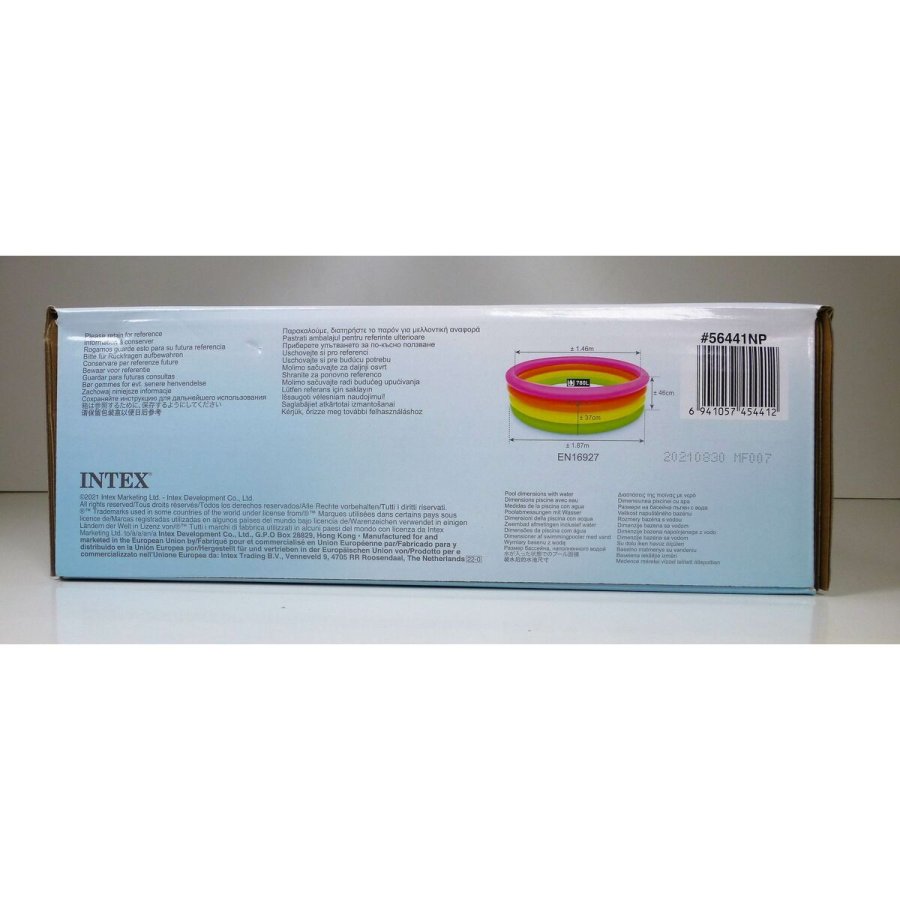 Oppustelig Pool til Brn Intex Sunset Ringe 780 L 168 x 46 x 168 cm (6 enheder) #29
