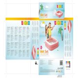 Oppustelig Pool til Brn Intex Firkantet 57 L 86 x 25 x 86 cm (6 enheder) #7