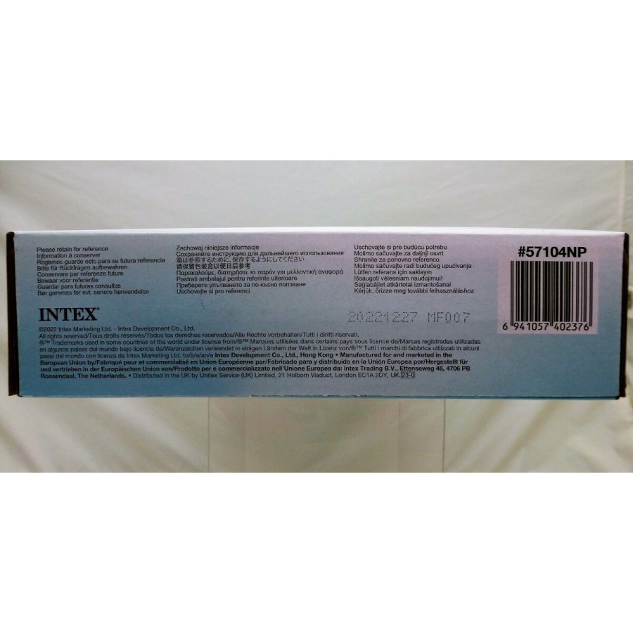 Oppustelig Pool til Brn Intex Regnbue Ringe 63 L 86 x 25 x 86 cm (12 enheder) #5