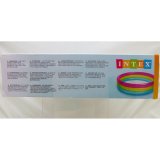 Oppustelig Pool til Brn Intex Regnbue Ringe 63 L 86 x 25 x 86 cm (12 enheder) #7