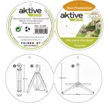 Fod for strandparasol Aktive Hvid Metal 65 x 60,5 x 65 cm (6 enheder) #4